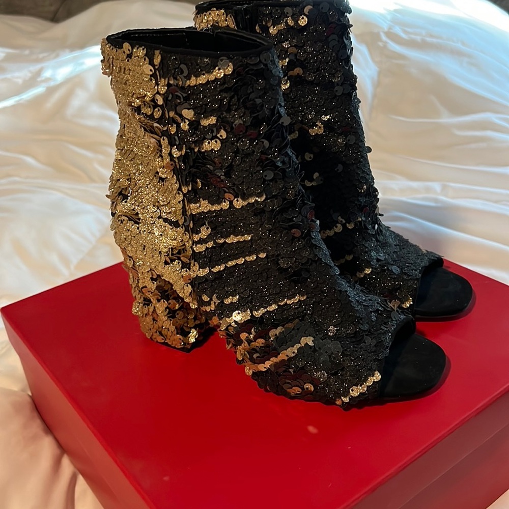 Enzo Angiolini Opened Toe Boot - image 1